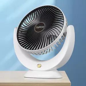 [숲속바람][브리즈홈]수퍼윈드 탁상용 선풍기 책상 USB 데스크팬