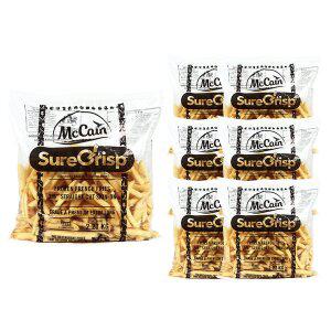 멕케인 스트레이트 컷 스킨온 2.27kg / 냉동 한박스 (2.27kg x 6ea)