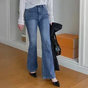 [빅사이즈]이블렛 르몬티 길이별 워싱 부츠컷 데님팬츠 제이스타일