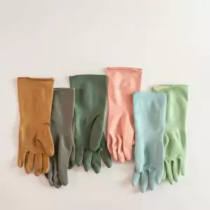 백화상점 천연 라텍스 고무장갑 10개입 설거지 장갑