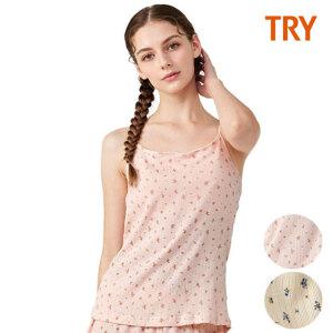 홈란쥬 트라이 여성용 브라캡 내장 하나만 끈나시 케미솔 끈러닝 J41