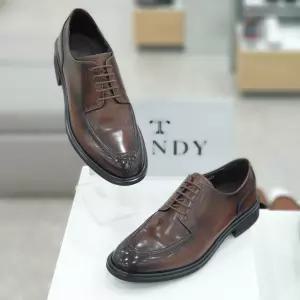[탠디]미셸탠디 남성 3cm 브라운 심플 기본 정장 구두 M319047_JK