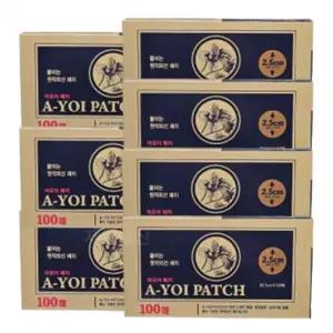 아요이 자석패치 어깨 허리 자극완화 패치 100매 7개
