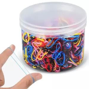 미니 고무줄 650P 소-컬러 고무밴드 포장고무줄