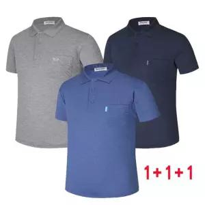 파크타운 솔리드 반팔카라티셔츠 3종세트 PT5801골프티 카라티셔츠 기능성티