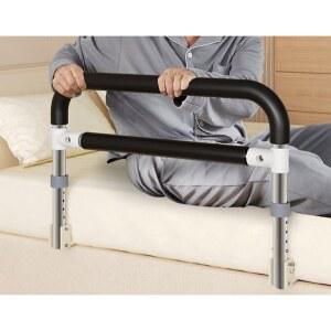 침대 안전손잡이 안전가드 원목 부부 0 5m 보호대 등받이 사이드가드 블루 지지대