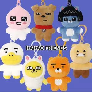 카카오 프렌즈 오리지널 가방고리 키링 인형 애착 동물 귀여운 라이언 춘식이 튜브 무지 네오 어피치 프로도 8cm