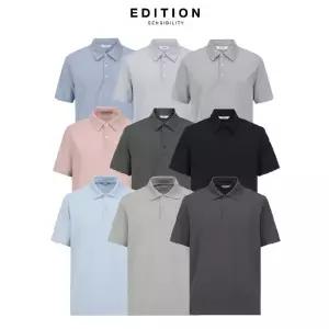 [롯데백화점]에디션 [10종 택1 / 2025 초특가] 품절대란 프리미엄 만능 폴로 카라 티셔츠 GB7777