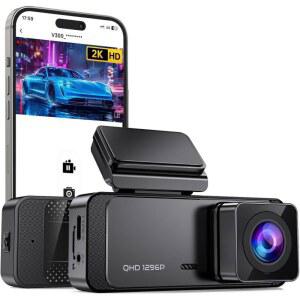 Dash Cam 1296P 자동차용 Vision Camera V300 프론트 Hidden ni Night Vevement S 앱 Dashcam WiFi