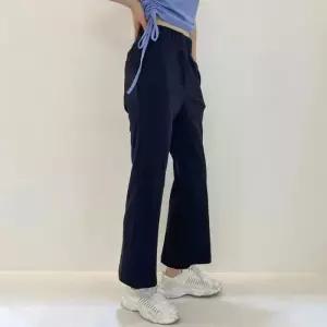 빅사이즈 505 9부부츠컷밴딩슬랙스 DCAP658