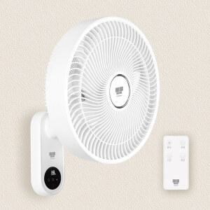 벽걸이 선풍기 저소음 자동회전 타이머 리모컨 나비 스톰 NV207-WFAN10