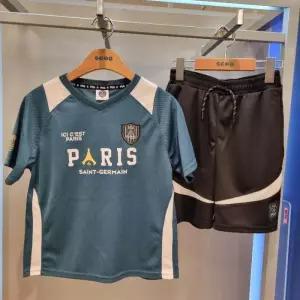 HC22 psg라인배색유니폼4부세트 쥬니어 psg라인배색유니폼4부반바지세트 sjz304