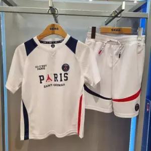 HC22 psg라인배색유니폼4부세트 쥬니어 psg라인배색유니폼4부반바지세트 sjz304