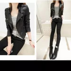 ONM 여성라이더자켓 데일리 윈터 가죽자켓 여성 따뜻 간절