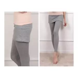 ONM 말려올라가지 않는 여성 스커트 레깅스