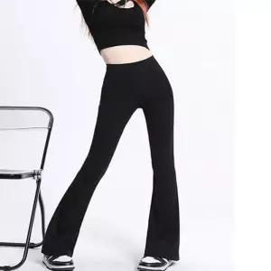 ONM 여자 신축성 스판 나팔 부츠컷 레깅스