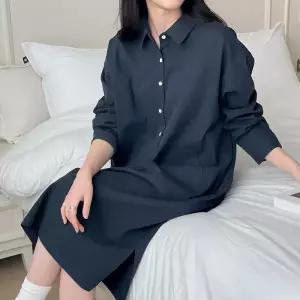 빅사이즈 502 여리포켓셔츠원피스 DNEK909