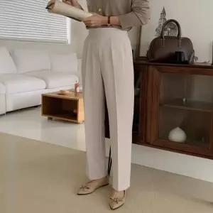 빅사이즈 502 원츄스판일자핏슬랙스 DLTQ533