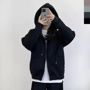 ONM 커플 오버핏 투웨이 기모 양털 후드 집업