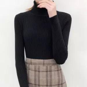 ONM 여성 골지 목폴라 터틀넥 도톰 겨울 이너 폴라티