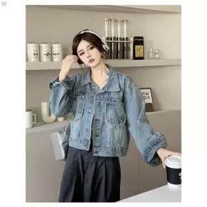 ONM 여성 루즈핏 포켓 데님 자켓 HH-E65