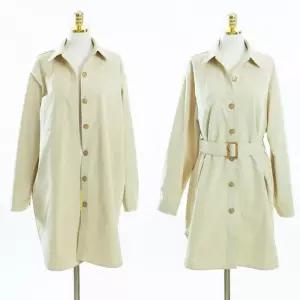 빅사이즈 502 모던바바리미디원피스 DCMG380