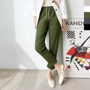 ONM GAA PTU L800G 여자여름9부바지 여성 마바지 조거 레