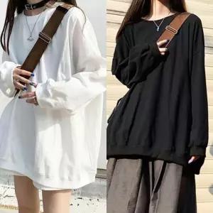 ONM 오버핏 기본 데일리 롱티셔츠 맨투맨