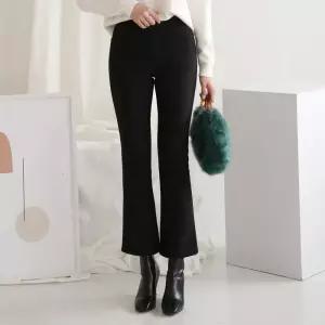 ONM 봄가을 여성 바지 부츠컷 팬츠 나팔 키작녀 빅사이즈