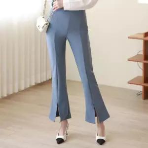 ONM 봄가을 여성 부츠컷 팬츠 나팔 바지 키작녀 실내복