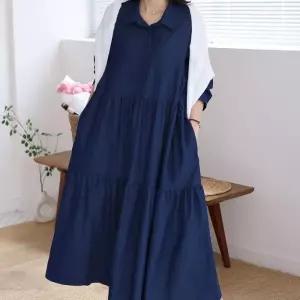 빅사이즈 504 내추럴데님루즈원피스 DSMU202