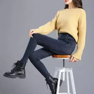 ONM 여자 스키니 핏 청바지 워싱 레깅스 데님 팬츠 코디