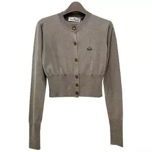 [비비안웨스트우드] 베아 크롭 울 가디건 1803002U Y001A C403 124381185
