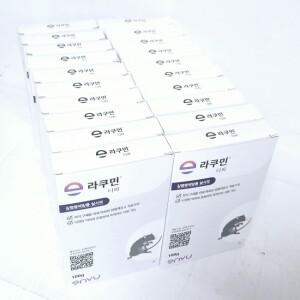 쥐가루약 100g 라쿠민티피 살서제 20개