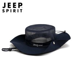 JEEP SPIRIT 여름 모자 캐주얼 메쉬 등산 낚시사파리 햇빛가리개 모자