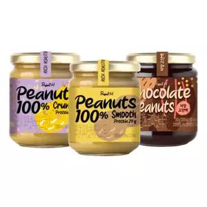 프로젝트H 피넛버터 3종 2병 (스무스/크런치/프로틴초코)
