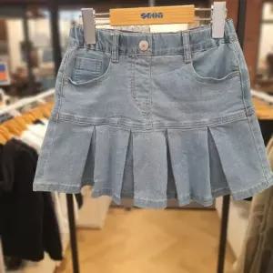 HC08 플리츠 데님스커트 주니어 여아/스커트  SJZ304 FJSK08