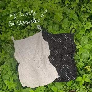 핫핑 쥬레이 도트 골지 끈나시