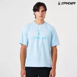 [신세계백화점](센텀시티점)[스파이더] 듀오테크 남성 그래픽 반팔 티셔츠 SPKMCNRS311MLBL