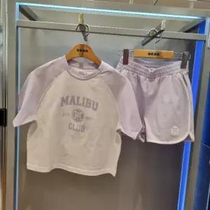 HC22 라그란돌핀 3.5부세트 쥬니어여름여아라그란돌핀 3.5부반바지세트 sjz304f