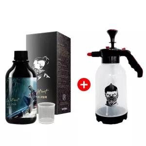 카티바 습식 코팅제 500ml 원액 + 압축분무기 실속세트 터치리스 자동차 광택제 코팅제