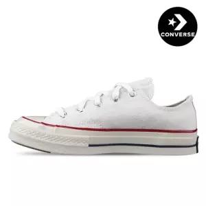 컨버스 척테일러 1970S 로우 화이트 남자 여성 스니커즈 운동화 162065C
