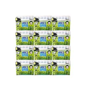산도깨비 냉장고 탈취제 녹차성분 냉장고 냄새제거 200g x12개