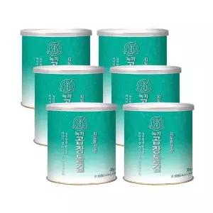 [성경김본사] 지도표성경김 녹차곱창돌김 캔김 30g 6캔