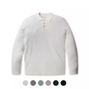 [프로젝트엠] 남성 캐시미어 버튼 카라 스웨터 풀오버EPD4ET1100