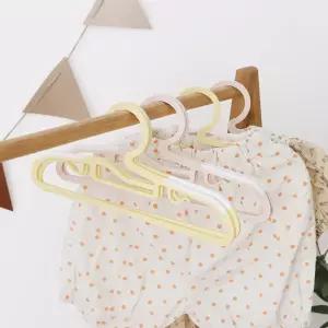유아옷걸이 50p 논슬립 어깨뿔방지 행거 정리 수납 아동 키즈 베이비 옷장 미끄럼방지 걸이 하임