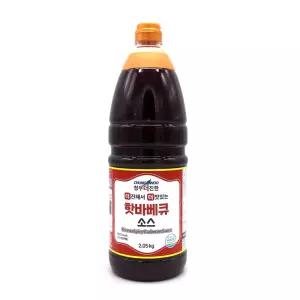 청우 더진한 핫바베큐소스 2.05kg×8개 /