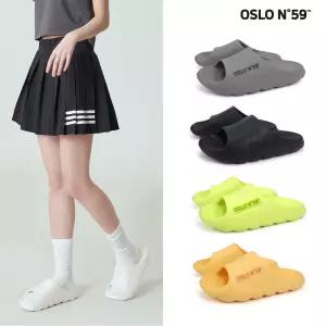 오슬로 N59 슬리퍼/실내 사무실 발편한 슬리퍼 푹신한 남성 여성 족저근막염