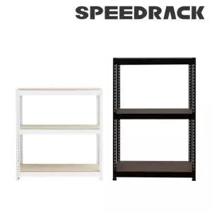 무볼트 조립식 철제 선반 앵글 1200 x 500 x 750 h) - 3단  원기둥)