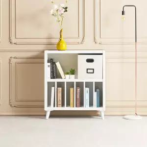 [우아미가구]유티 정리 책꽂이 2단 7칸 책장 840